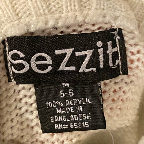 Kids sezzit sweater size m - Picture 3 of 3